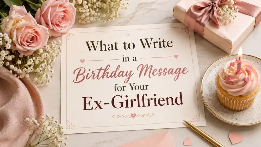 What to Write in a Birthday Message for Your Ex-Girlfriend