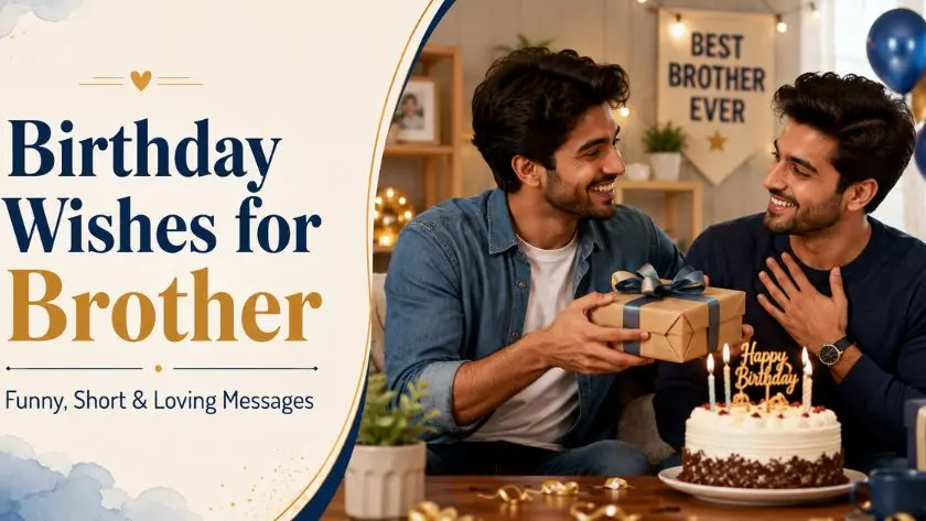 birthday wishes for brother from brother