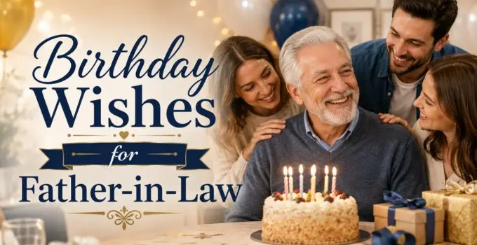 Birthday Wishes for Father-in-Law: Heart-Touching, Funny, Short & Respectful Messages