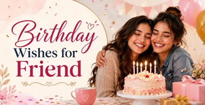 200+ Birthday Wishes for Friend: Heartfelt, Funny, Short & Sweet Messages