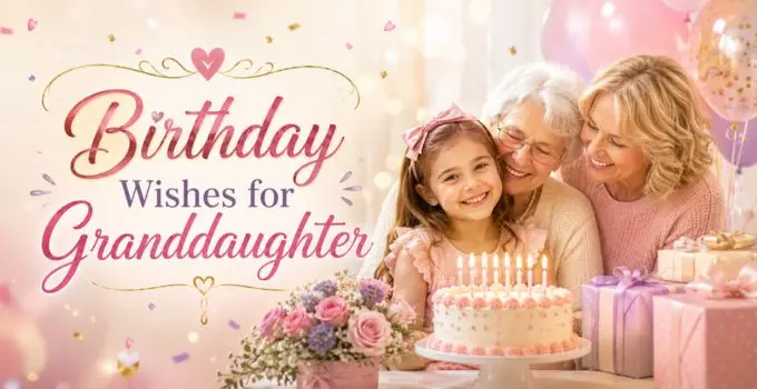 170+ Birthday Wishes for Granddaughter: Loving, Proud & Heartfelt Messages