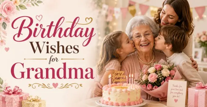 200+ Birthday Wishes for Grandma: Happy Birthday Messages & Heart Touching Wishes