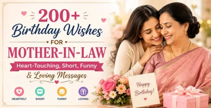 Birthday Wishes for Mother-in-Law: Heart-Touching, Short, Funny & Loving Messages