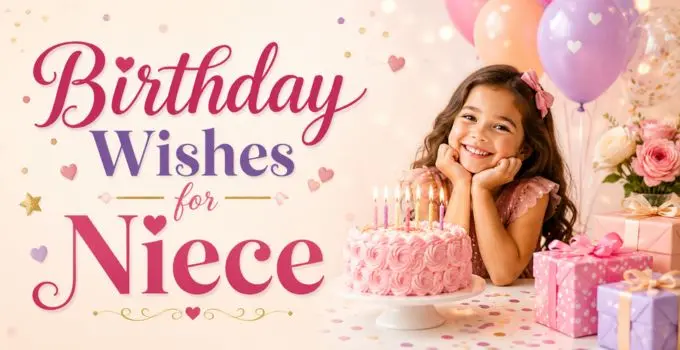 200+ Birthday Wishes for Niece: Touching, Short, Funny & Bhatiji Messages