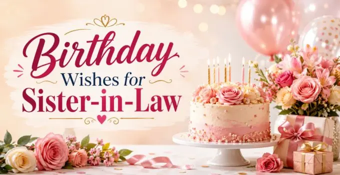 Birthday Wishes for Sister-in-Law: Heart-Touching, Funny, Short & Unique Messages