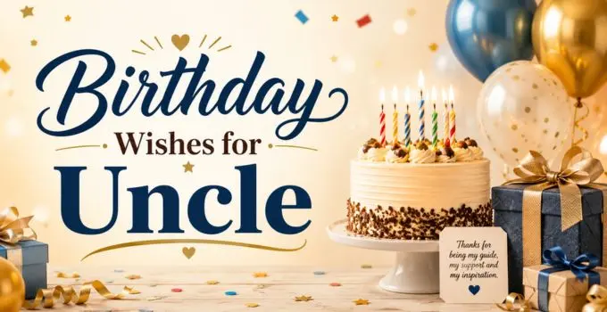 300 Birthday Wishes for Uncle: Happy, Funny, Short & Touching Messages