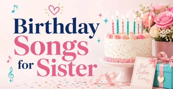 birthday songs for sister