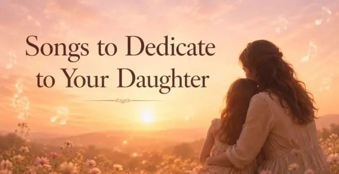 Songs to Dedicate to Your Daughter for Every Special Moments